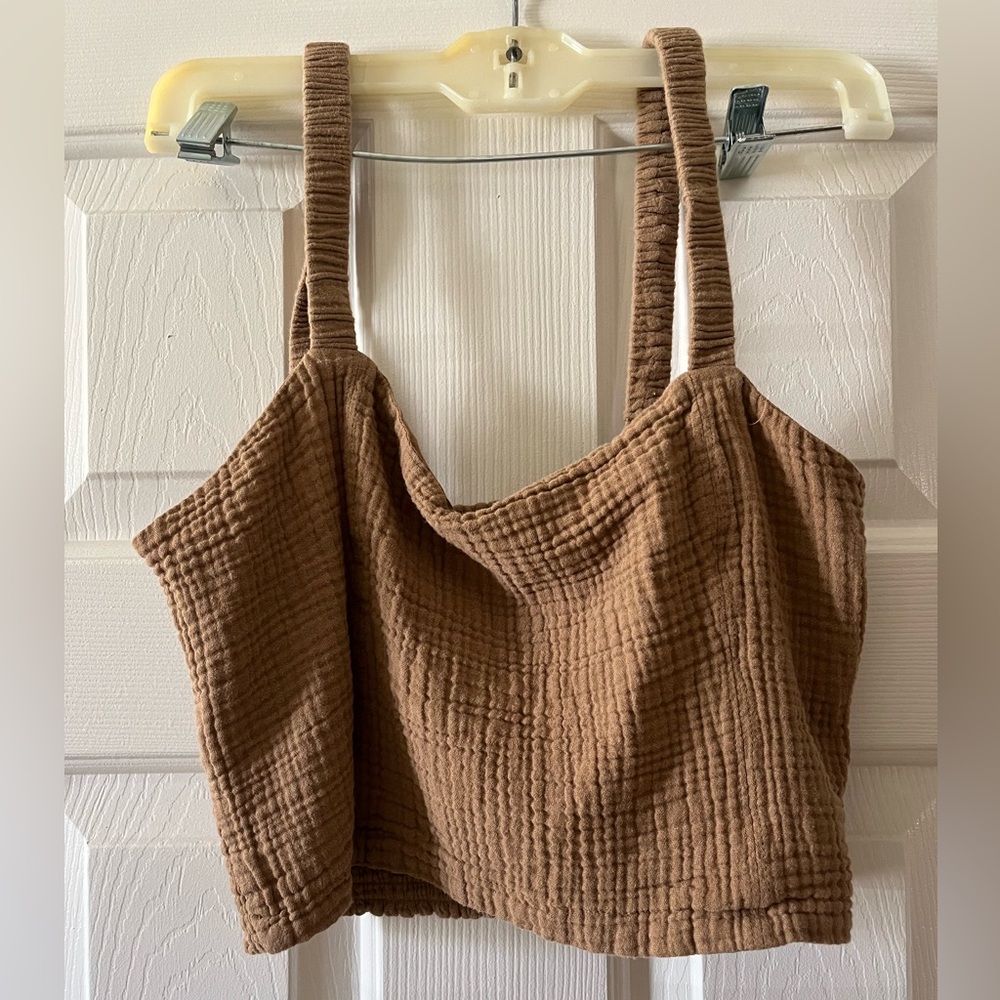 Z Supply Textured Cami Crop Top